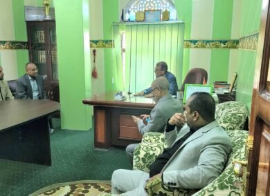 وفد الوزارة يزور المؤسسة